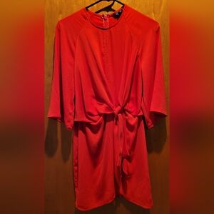 Top Shop Dress Red size 6